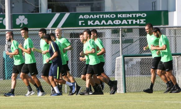 Διάρκειας 70  λεπτών η σημερινή προπόνηση | pao.gr