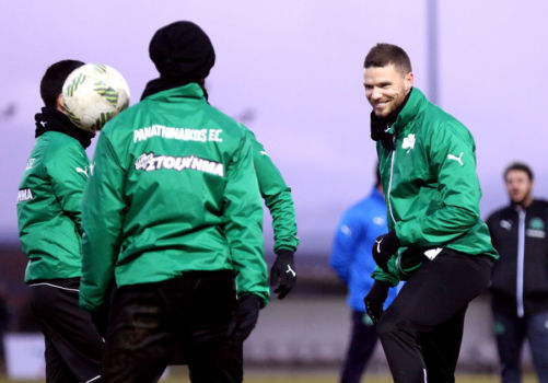 Προπόνηση με βροχή στα Ιωάννινα | pao.gr