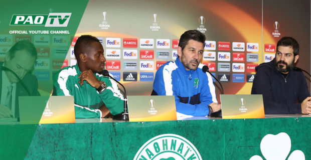 PAO TV: Η συνέντευξη Τύπου ενόψει του αγώνα με τη Θέλτα στη Λεωφόρο | pao.gr