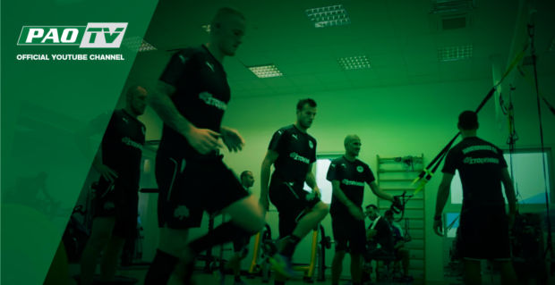 PAO TV: Γυμναστήριο, ρεφλέξ και γήπεδο | pao.gr