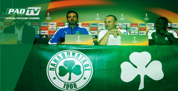 PAO TV: Η συνέντευξη Τύπου πριν τον Άγιαξ | pao.gr