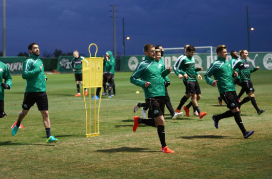 Προπόνηση και αποστολή για τον αγώνα με την Κέρκυρα | pao.gr