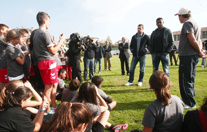 Panathinaikos and FARE against racism | pao.gr