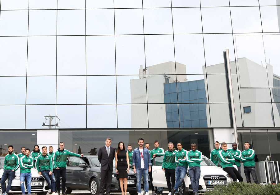 Partnership between Audi and Panathinaikos | pao.gr