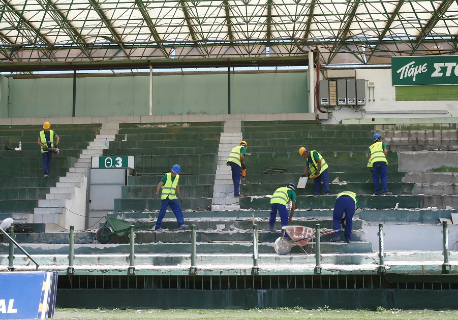 The works in Leoforos have begun | pao.gr