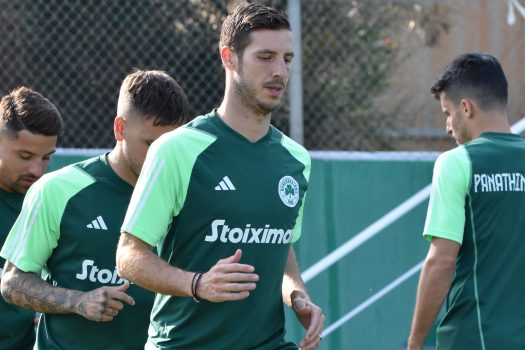 Διπλή προπόνηση για τους Πράσινους | pao.gr