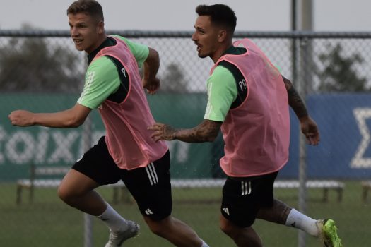 Παιχνίδι στο μισό γήπεδο | pao.gr