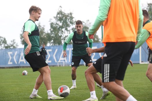 Προπόνηση και αποστολή για τον αγώνα με τον Άρη | pao.gr