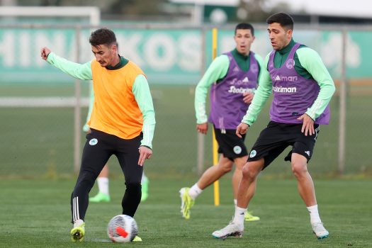 Προπόνηση και αποστολή για τον αγώνα play offs με τον ΠΑΟΚ | pao.gr