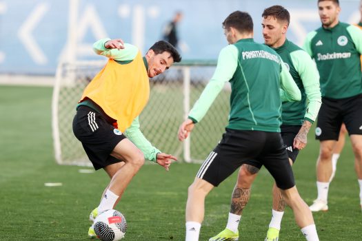 Προπόνηση και αποστολή για τον αγώνα play offs κόντρα στην ΑΕΚ | pao.gr