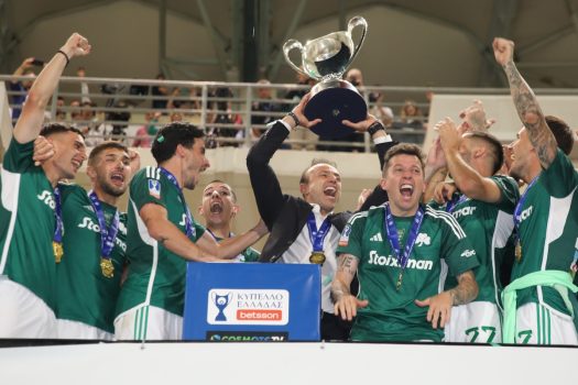 Η απονομή και το «πράσινο» πάρτι στο Πανθεσσαλικό! | pao.gr