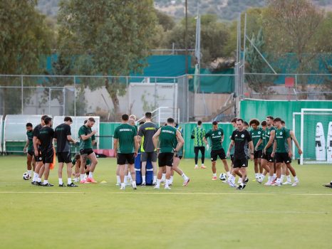 Το βάρος σε τακτική και κυκλοφορία μπάλας | pao.gr