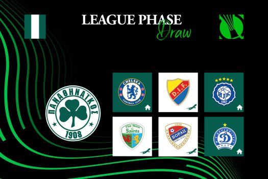Οι αντίπαλοι του Παναθηναϊκού στη League Phase του Conference League | pao.gr
