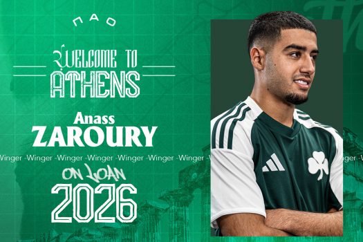 ANASS ZAROURY JOINS PANATHINAIKOS | pao.gr