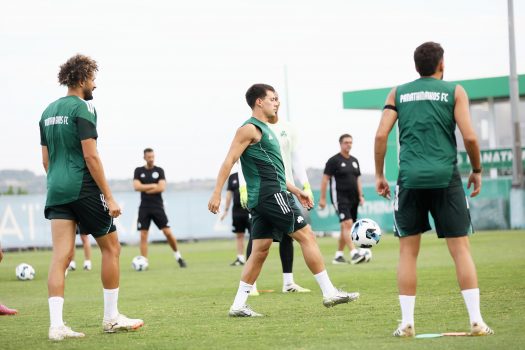 Τελευταία προπόνηση πριν την αναχώρηση για Κρακοβία | pao.gr