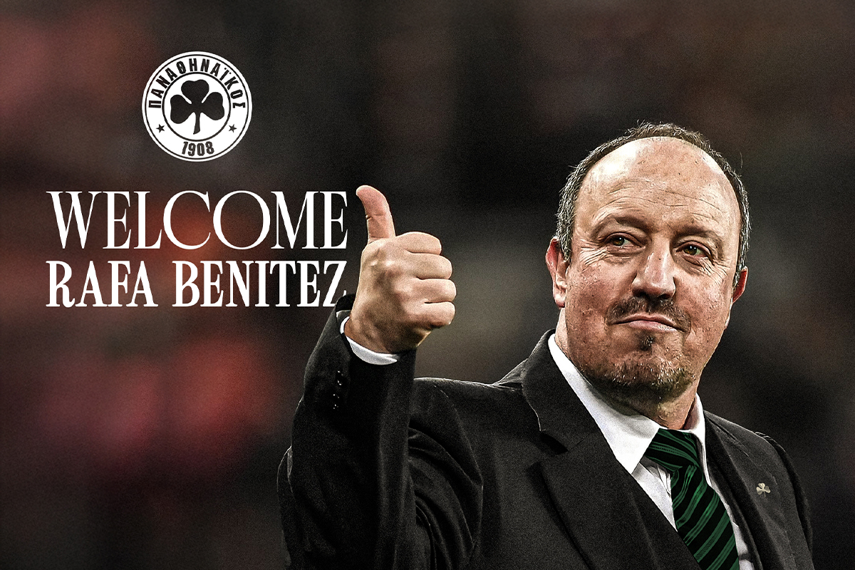 Rafa Benítez is the new coach of Panathinaikos | pao.gr