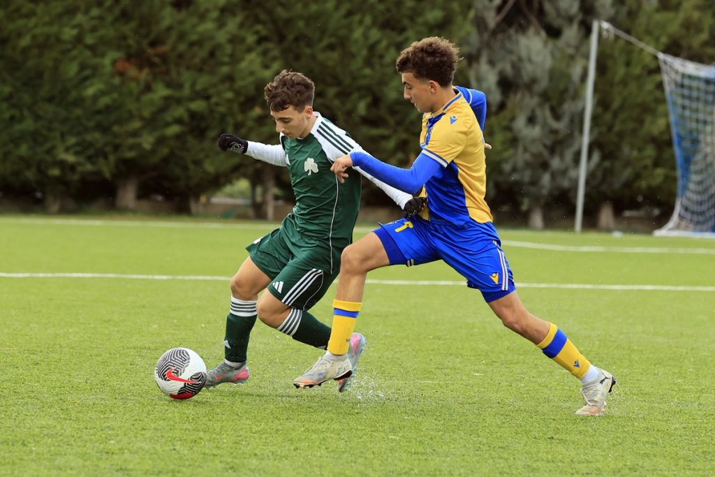 Ισοπαλία στην Τρίπολη για την Κ15 | pao.gr Ισοπαλία στην Τρίπολη για την Κ15 | pao.gr