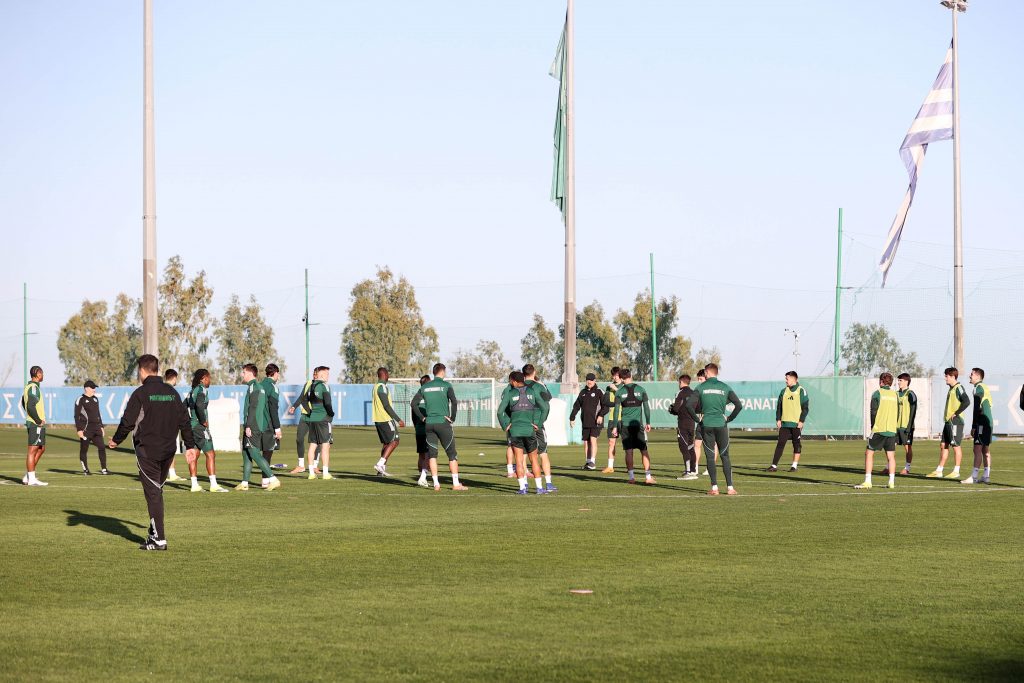 Προπόνηση κι αποστολή για τη ρεβάνς με τον ΠΑΟΚ | pao.gr