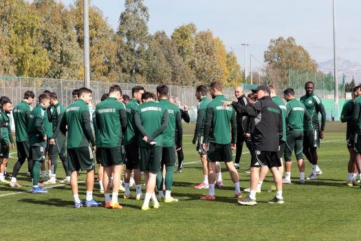 Τελευταία προπόνηση πριν τον αγώνα με τη Ρεάλ Μπέτις | pao.gr