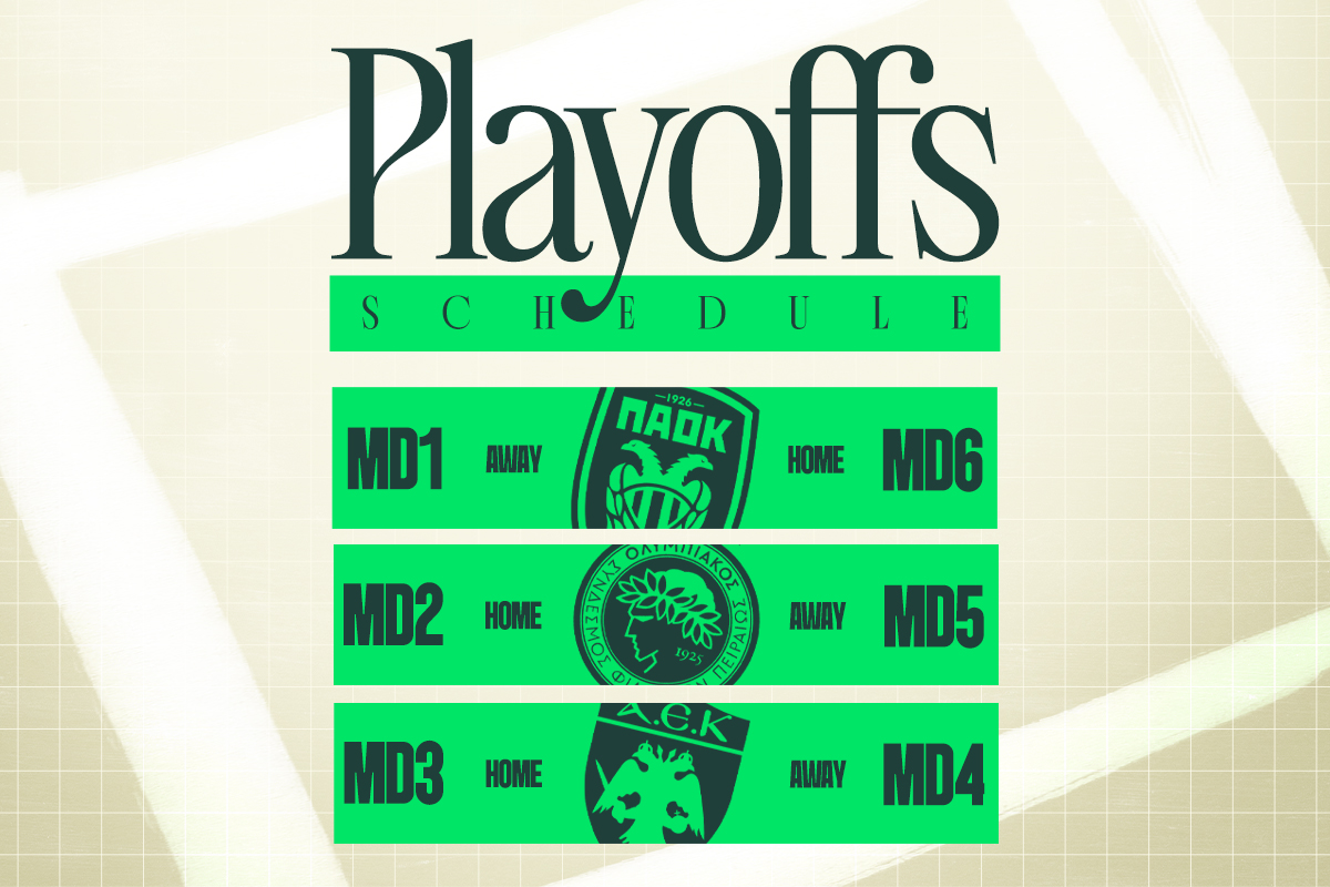 Το πρόγραμμα των playoffs | pao.gr